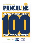 Punchline Magazine: Gloucestershire's 100 Biggest Employers flipped over - May 2021 Image