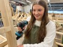 VIDEO: CARPENTRY apprentice Amy Brown Gloucestershire College and Tombs Developments Image
