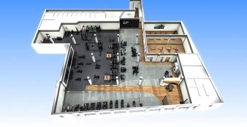 500 000 12000 Sq Ft Anytime Fitness Gym