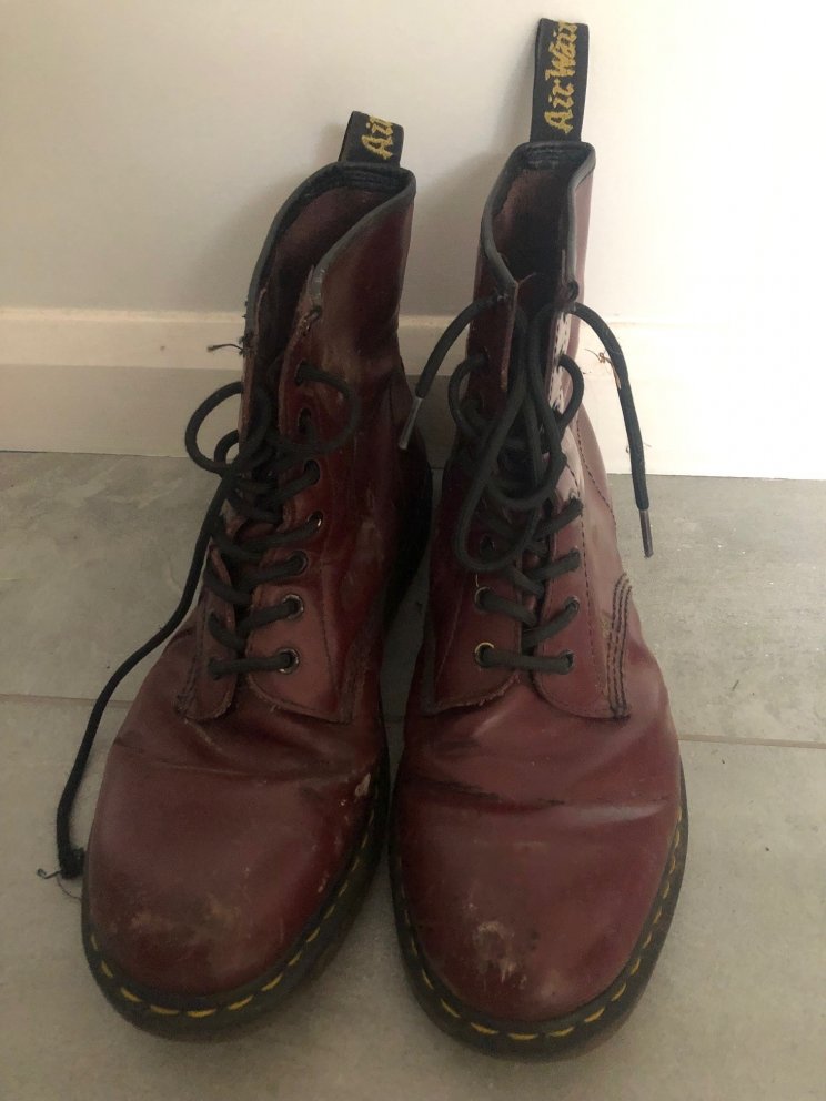 Sluiting dichters Harmonie Dr Martens to use recycled leather from Gen Phoenix in boots from 2024