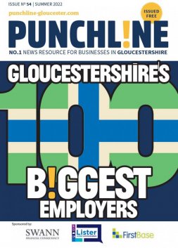 OUT NOW: Punchline-Gloucester.com's Top 100 Biggest Employers in Gloucestershire - Autumn 2022 Image