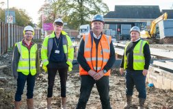 £20m affordable housing site underway in Cheltenham Image