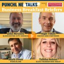 E:83 Punchline Talks! Business Breakfast Briefers with Jon McGinty, Nigel Tillott and Talitha Nelson Image