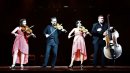 String quartet's comedy cabaret show bursts the boundaries Image
