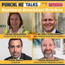 E116 Punchline Talks! BBB with Cllr Max Wilkinson, Andy Bates, Sarah Mansfield and Mark Henworth Image