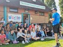 World champion leads sports event for Cheltenham young people  Image