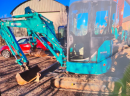 Theft of digger from building site in Brockworth Image